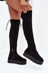 Botas hasta el muslo modelo 216790 Camina con estilo
