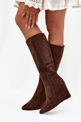 Botas de piel modelo 216792 Camina con estilo