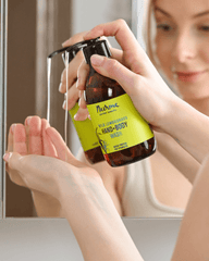 Gel de Ducha y Lavado de Manos de Hierba de Limón Silvestre, 300 ml - ZYOUNAT Boutique