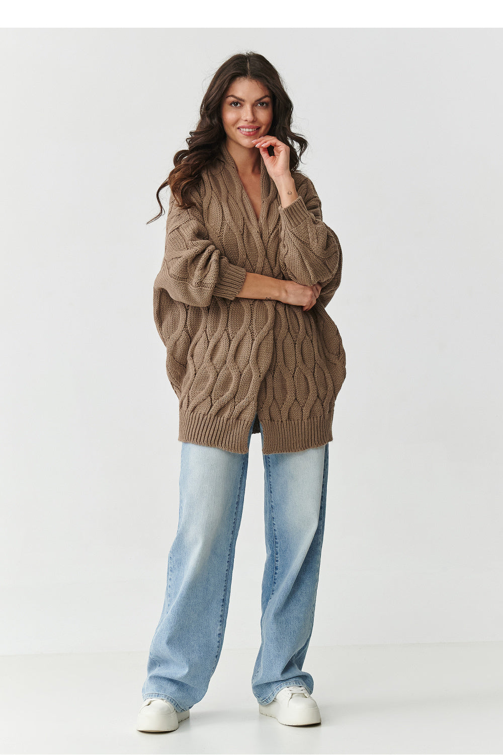Cárdigan modelo 217408 Makadamia