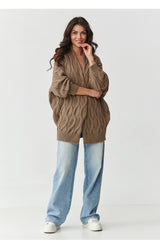 Cárdigan modelo 217408 Makadamia