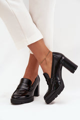Zapatos bajos de tacón modelo 217690 Step in style