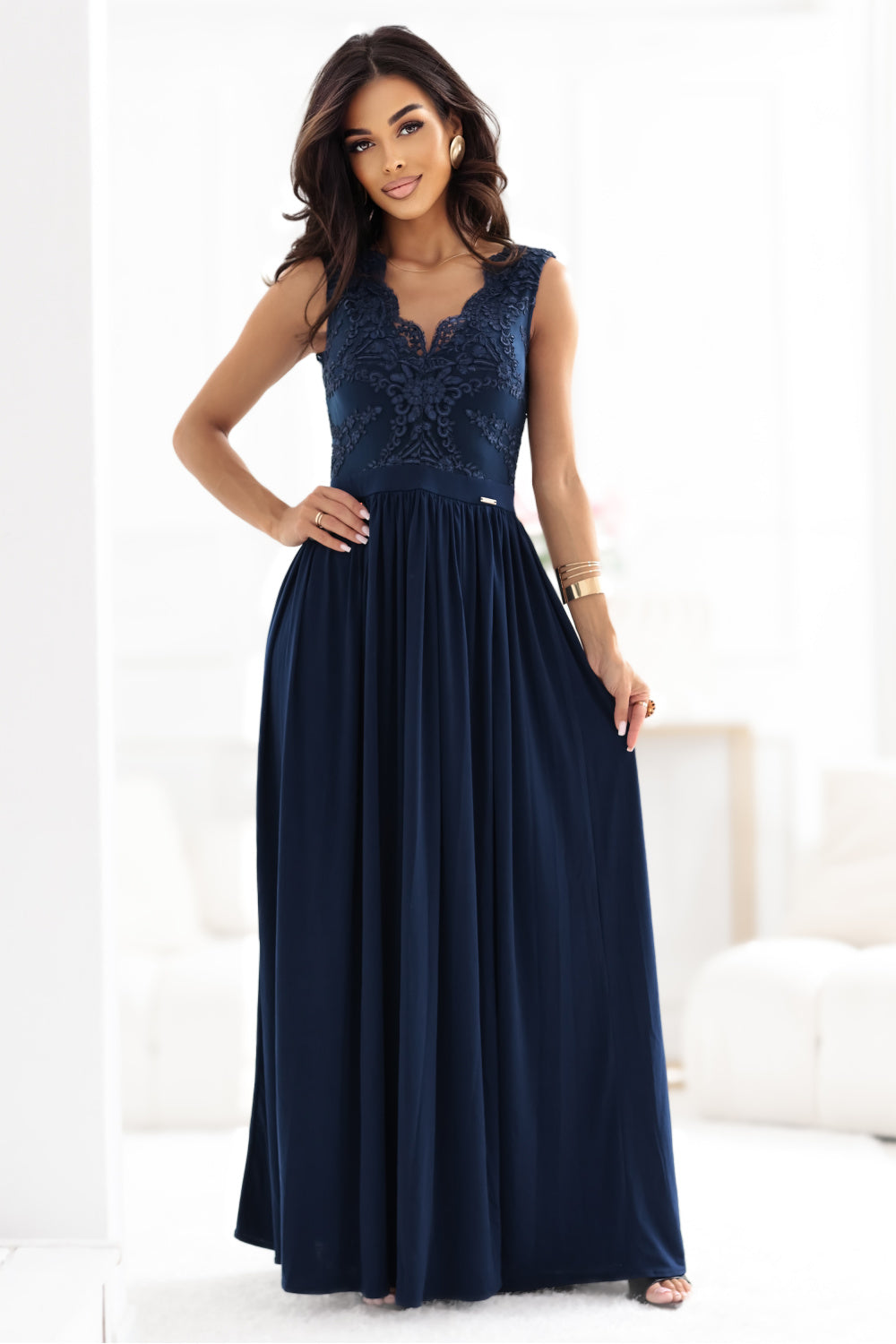Vestido largo modelo 217775 Numoco