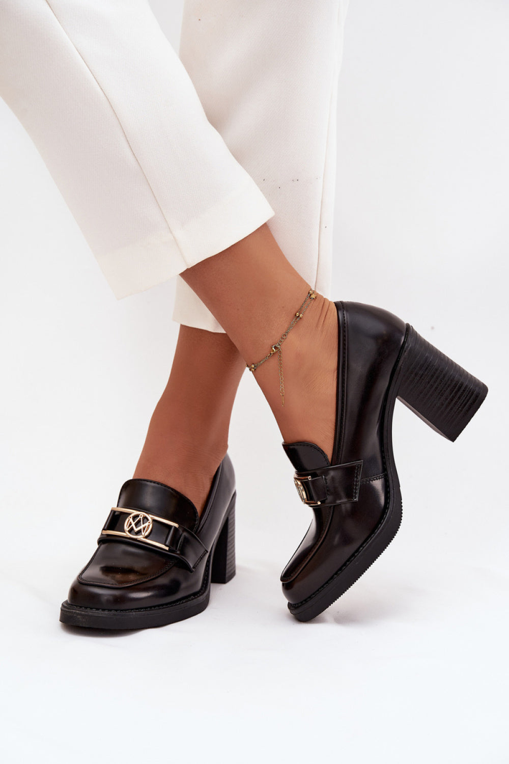 Zapatos bajos de tacón modelo 217841 Step in style