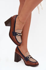 Zapatos bajos de tacón modelo 217844 Step in style