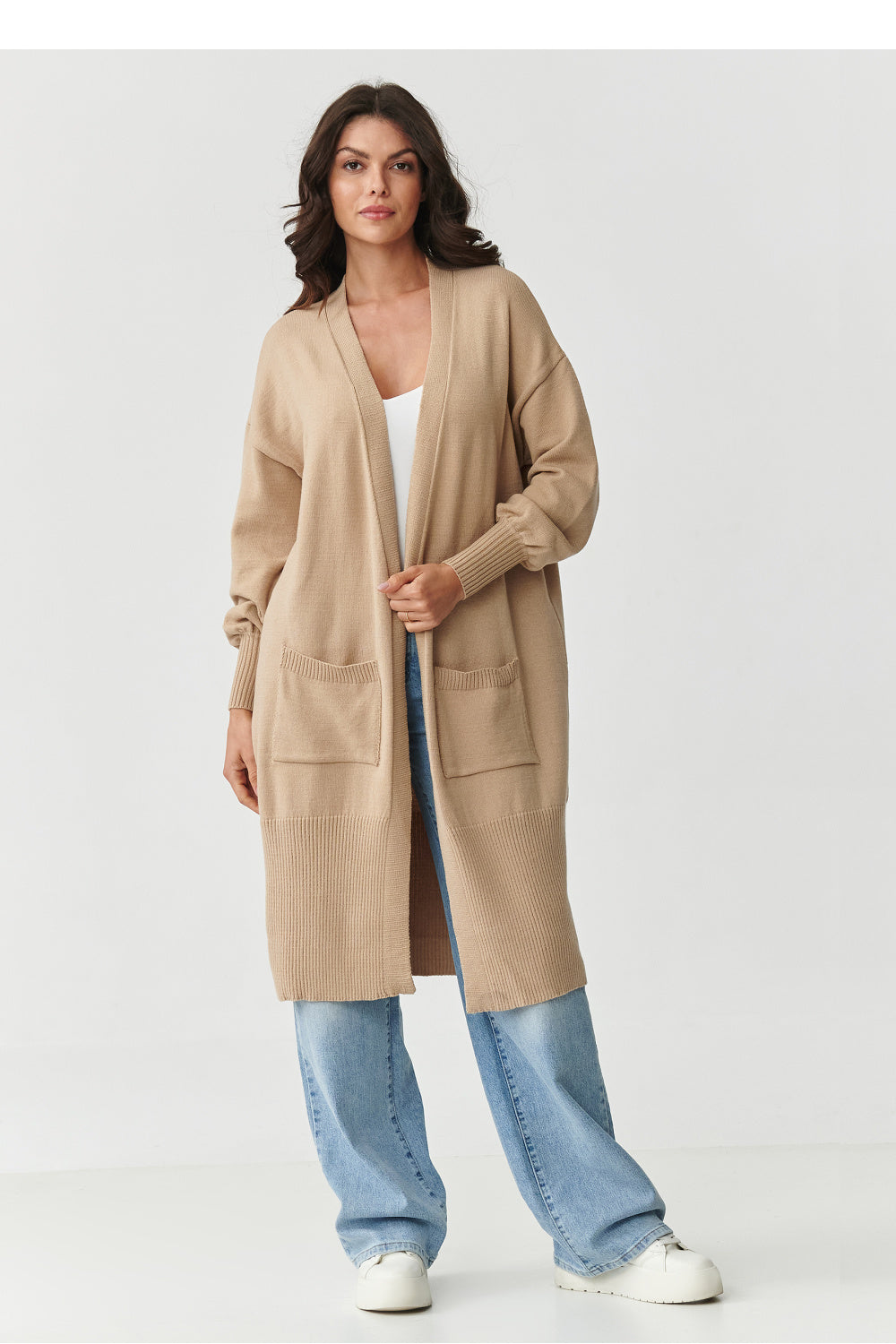 Cárdigan modelo 218105 Makadamia
