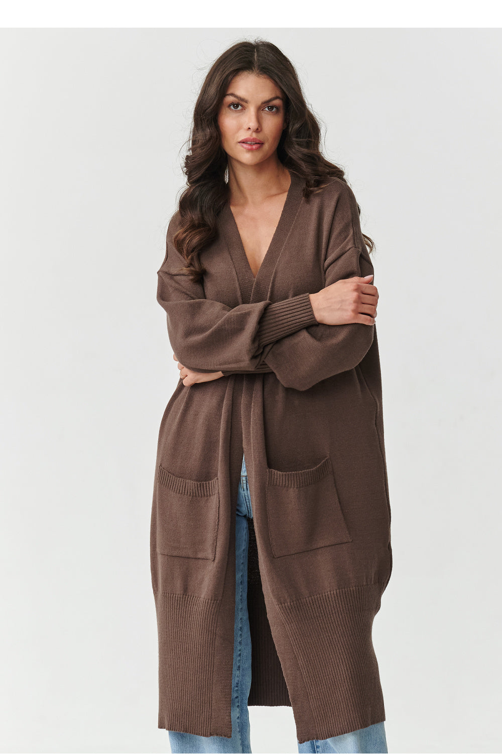 Cárdigan modelo 218106 Makadamia