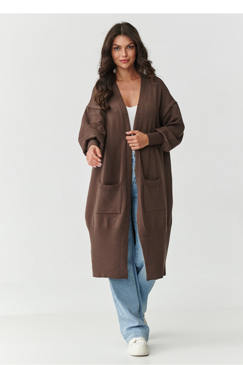 Cárdigan modelo 218106 Makadamia