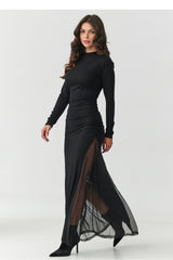 Vestido largo modelo 218109 Makadamia