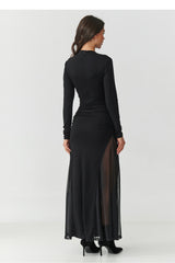 Vestido largo modelo 218109 Makadamia