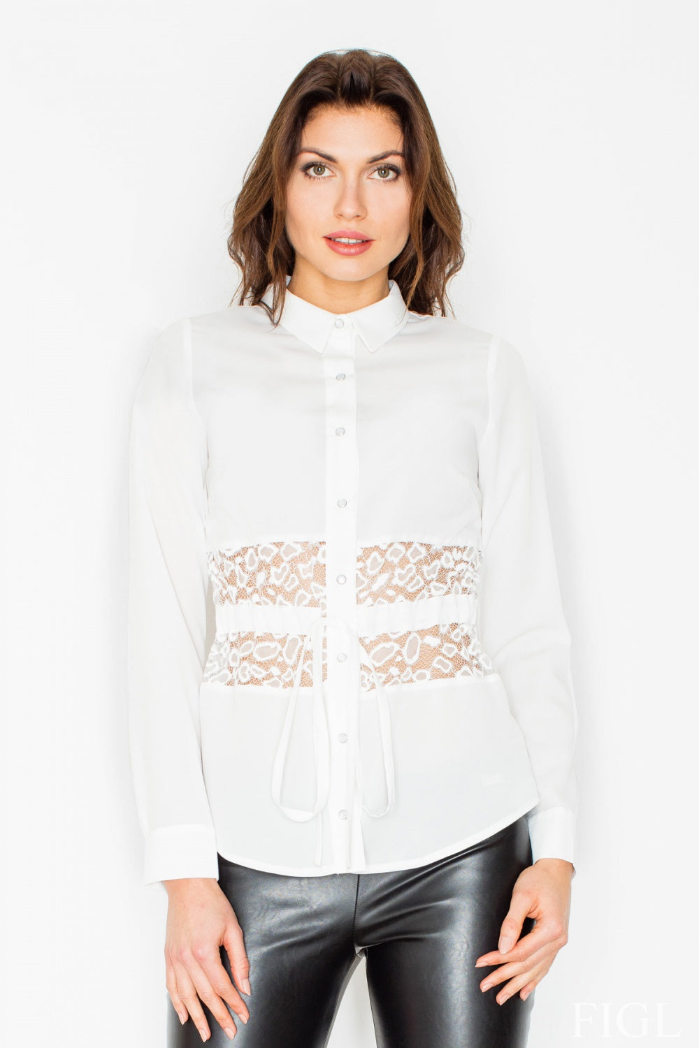 Camisa de manga larga modelo 60185 Figl