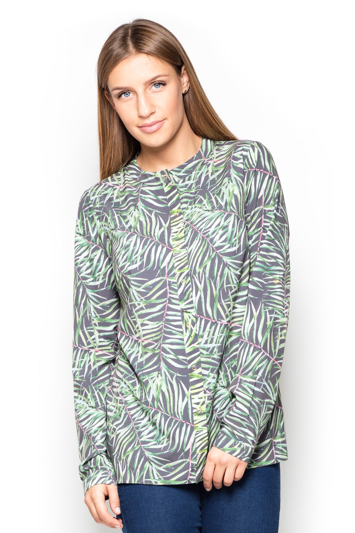 Camisa manga larga modelo 63915 Katrus