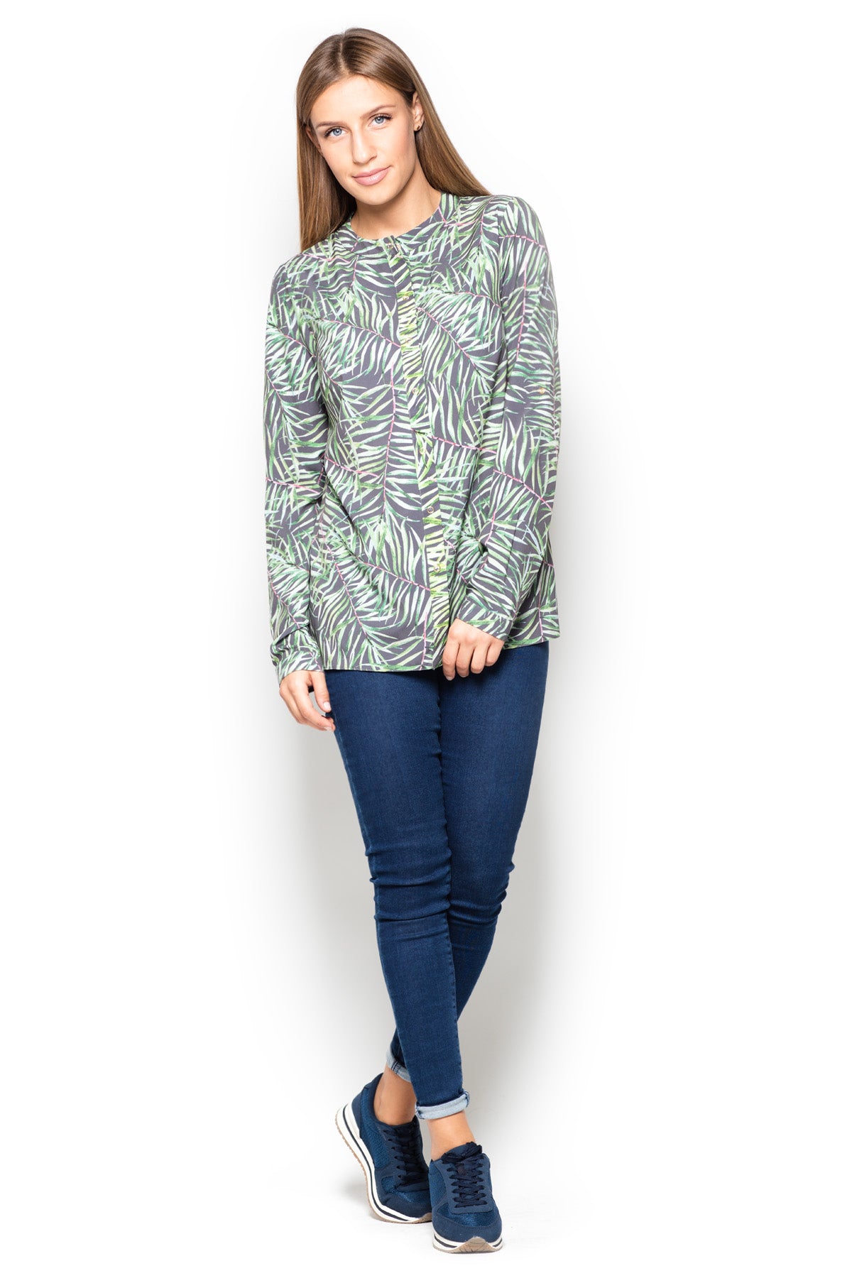 Camisa manga larga modelo 63915 Katrus