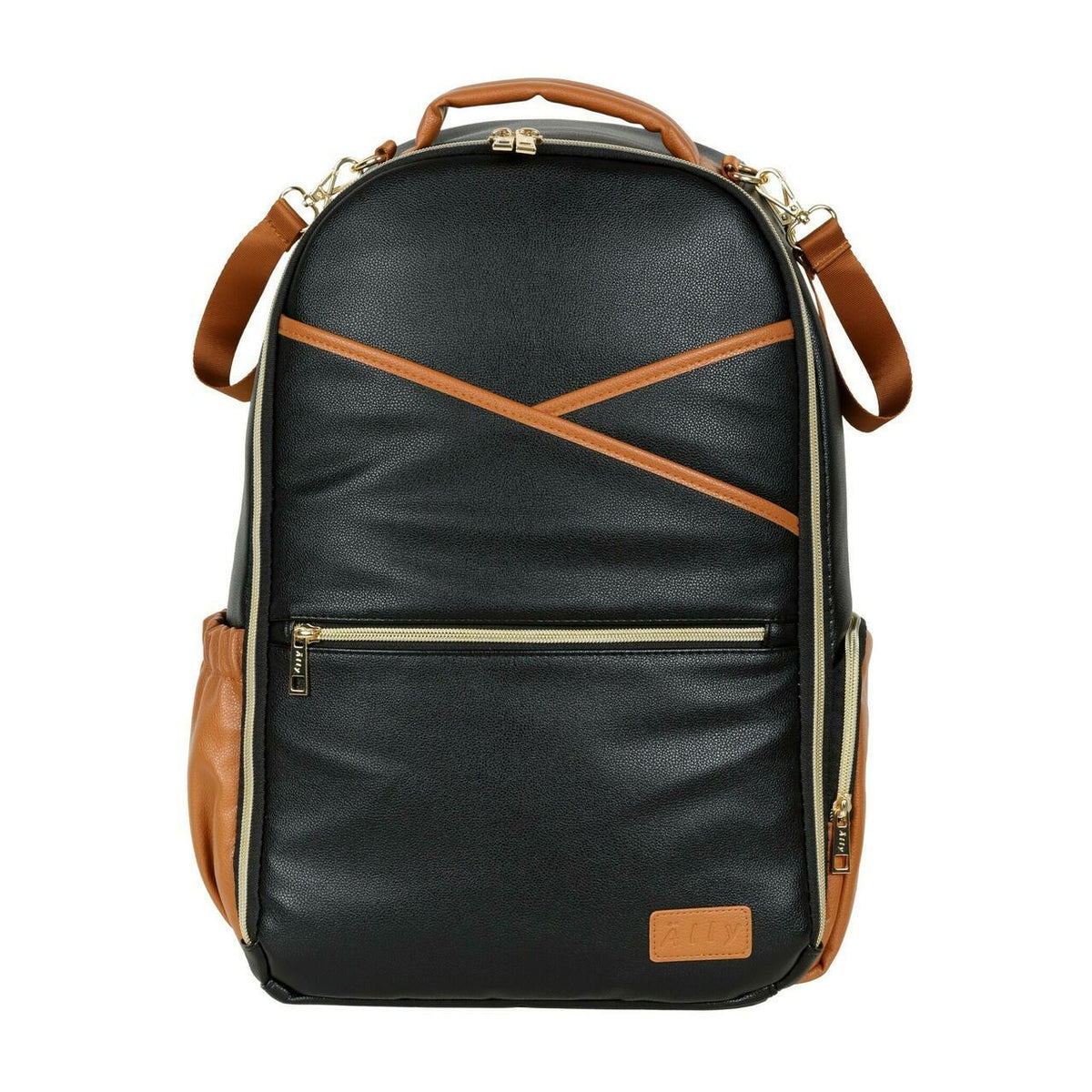 Mochila Grande para Pañales – Black Coffee - ZYOUNAT Boutique