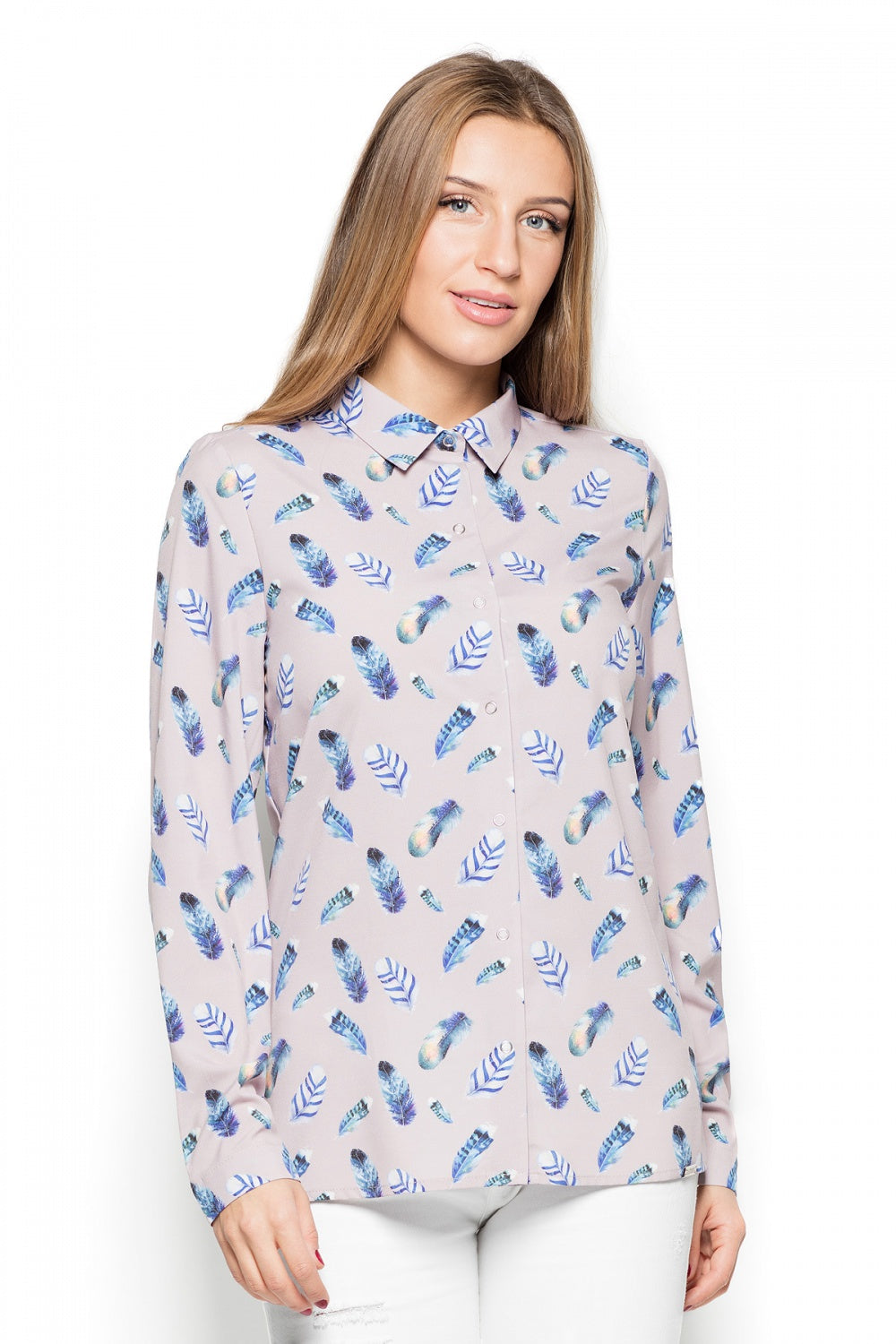 Camisa manga larga modelo 76983 Katrus