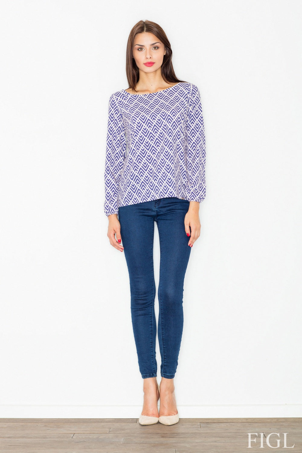Blusa modelo 77078 Figl