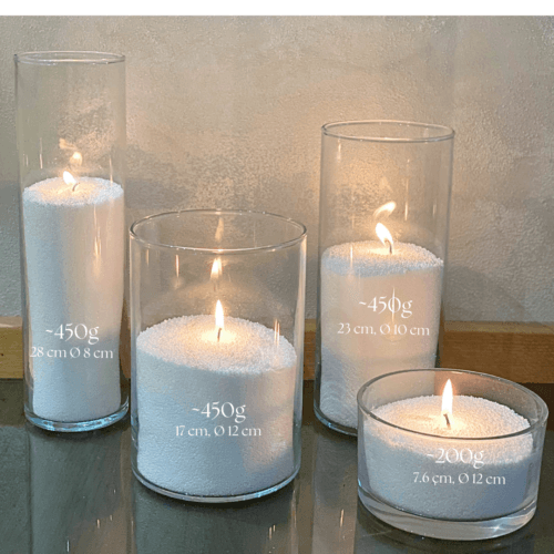Vela en Polvo de Colores sin Aroma - 3 kg, ~750h - ZYOUNAT Boutique