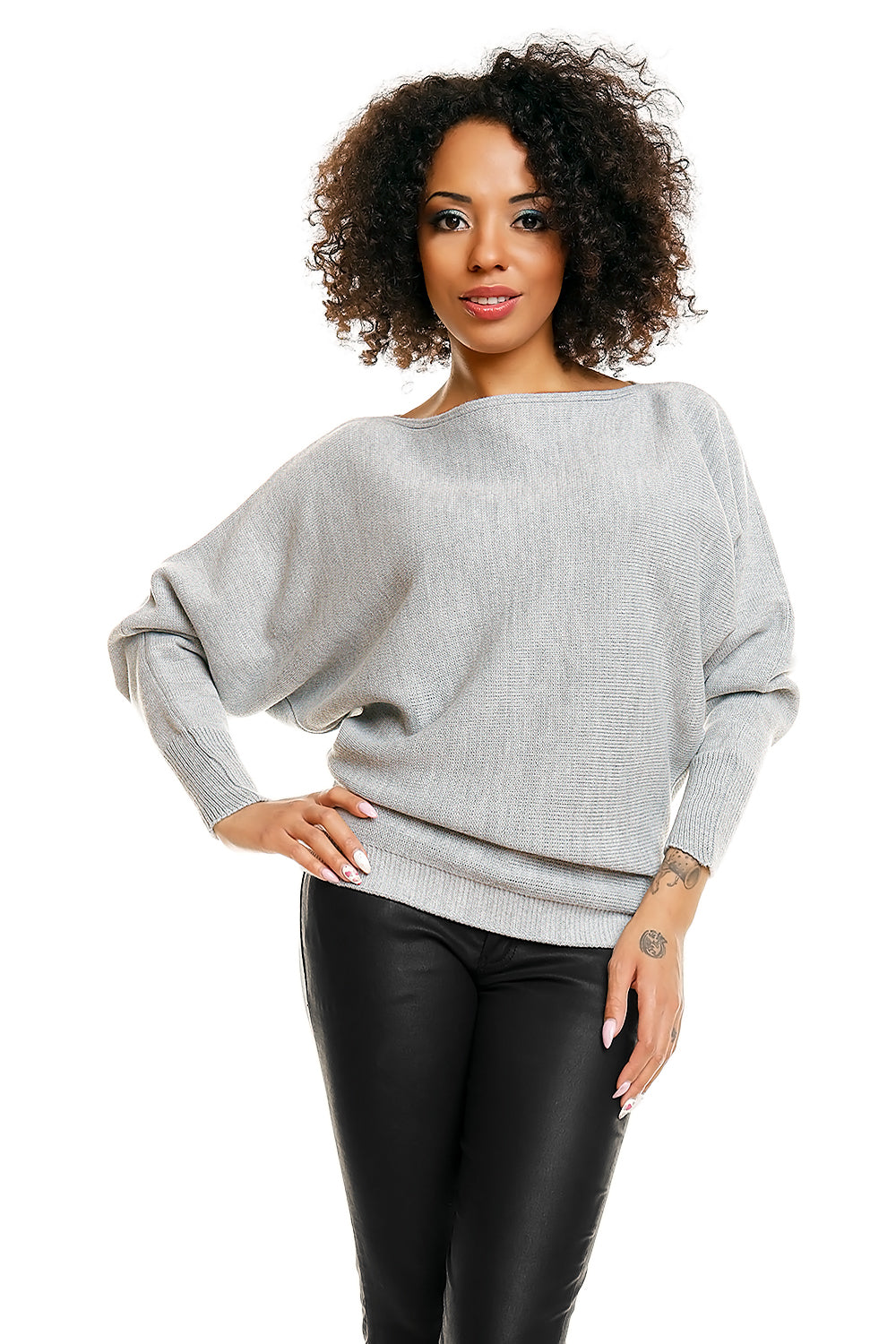 Blusa estilo murciélago modelo 84282 PeeKaBoo