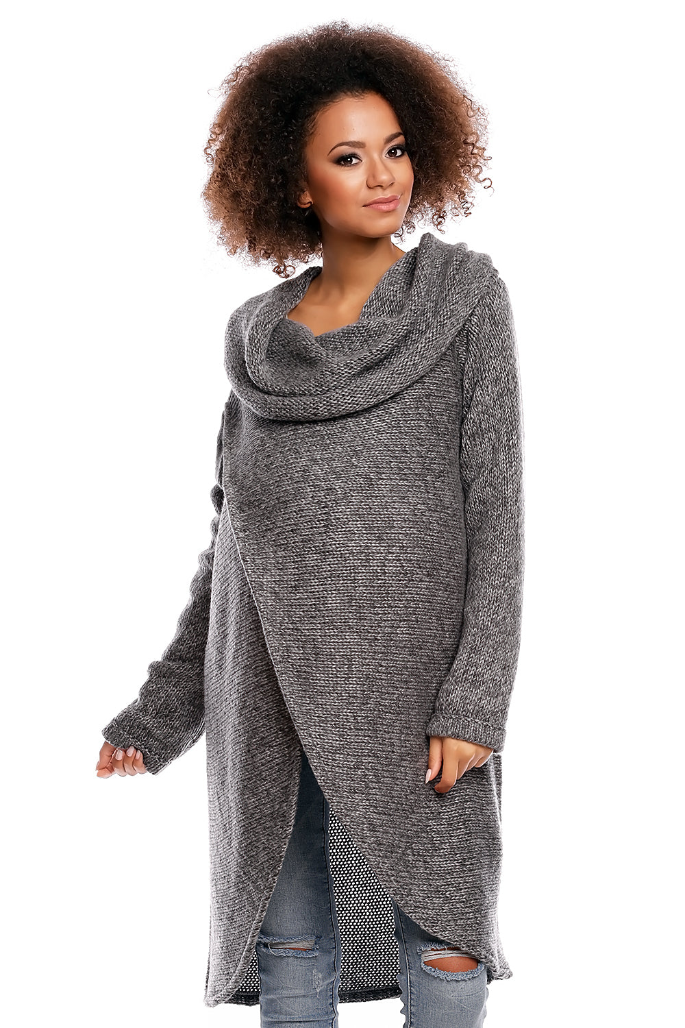 Jersey de Punto largo modelo 84290 PeeKaBoo
