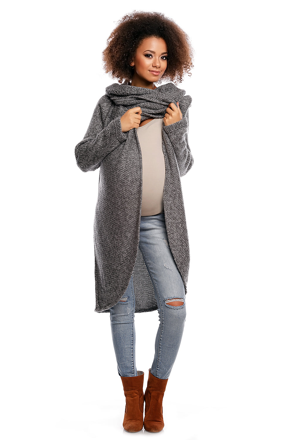 Jersey de Punto largo modelo 84290 PeeKaBoo