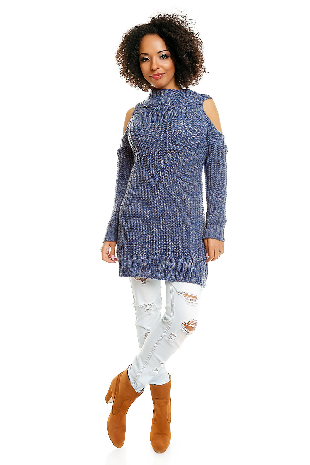 Jersey de punto duro modelo 84345 PeeKaBoo