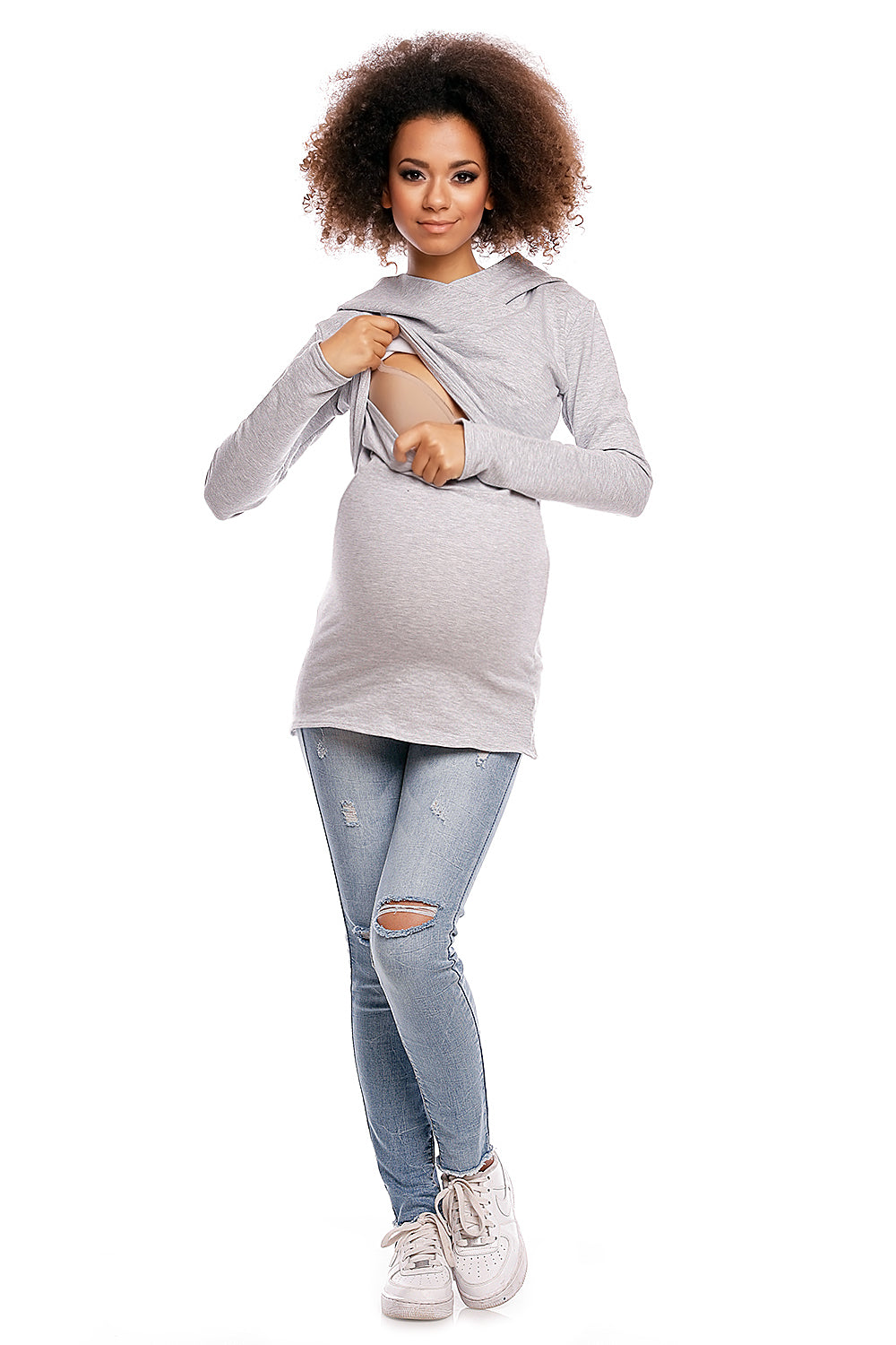 Sudadera premamá modelo 84459 PeeKaBoo
