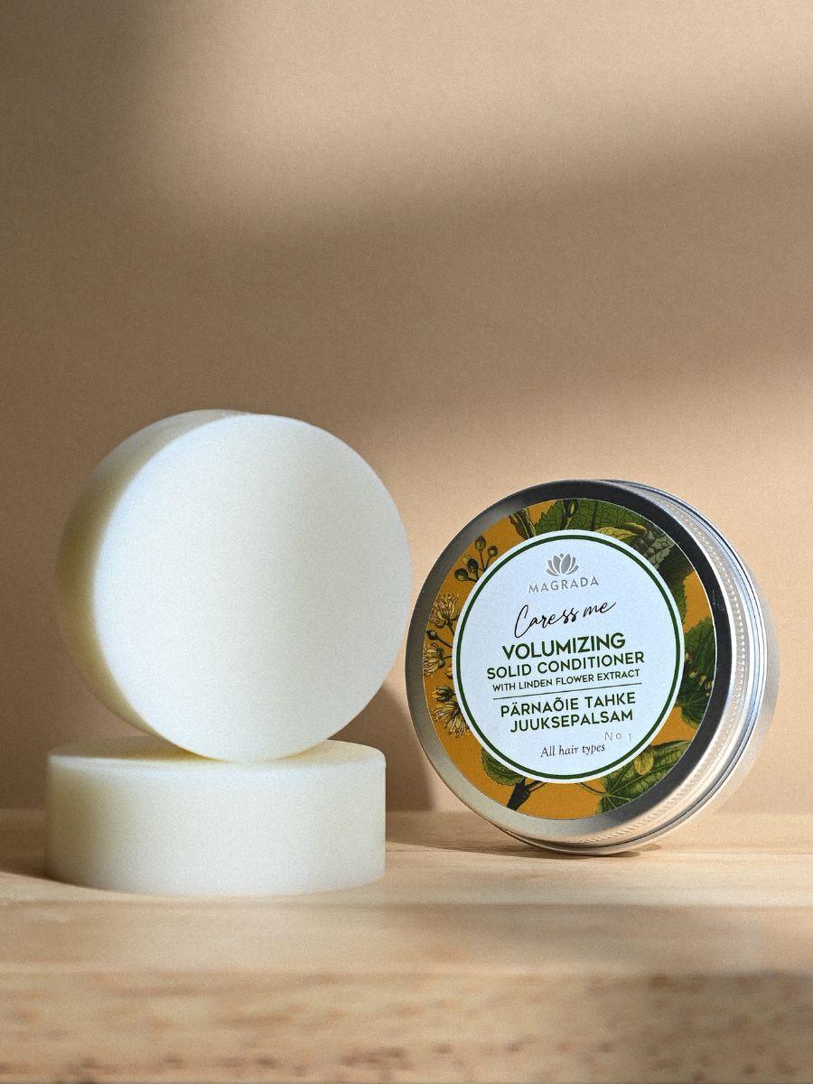 Acondicionador Sólido Voluminizador con Extracto de Flor de Tilo - ZYOUNAT Boutique