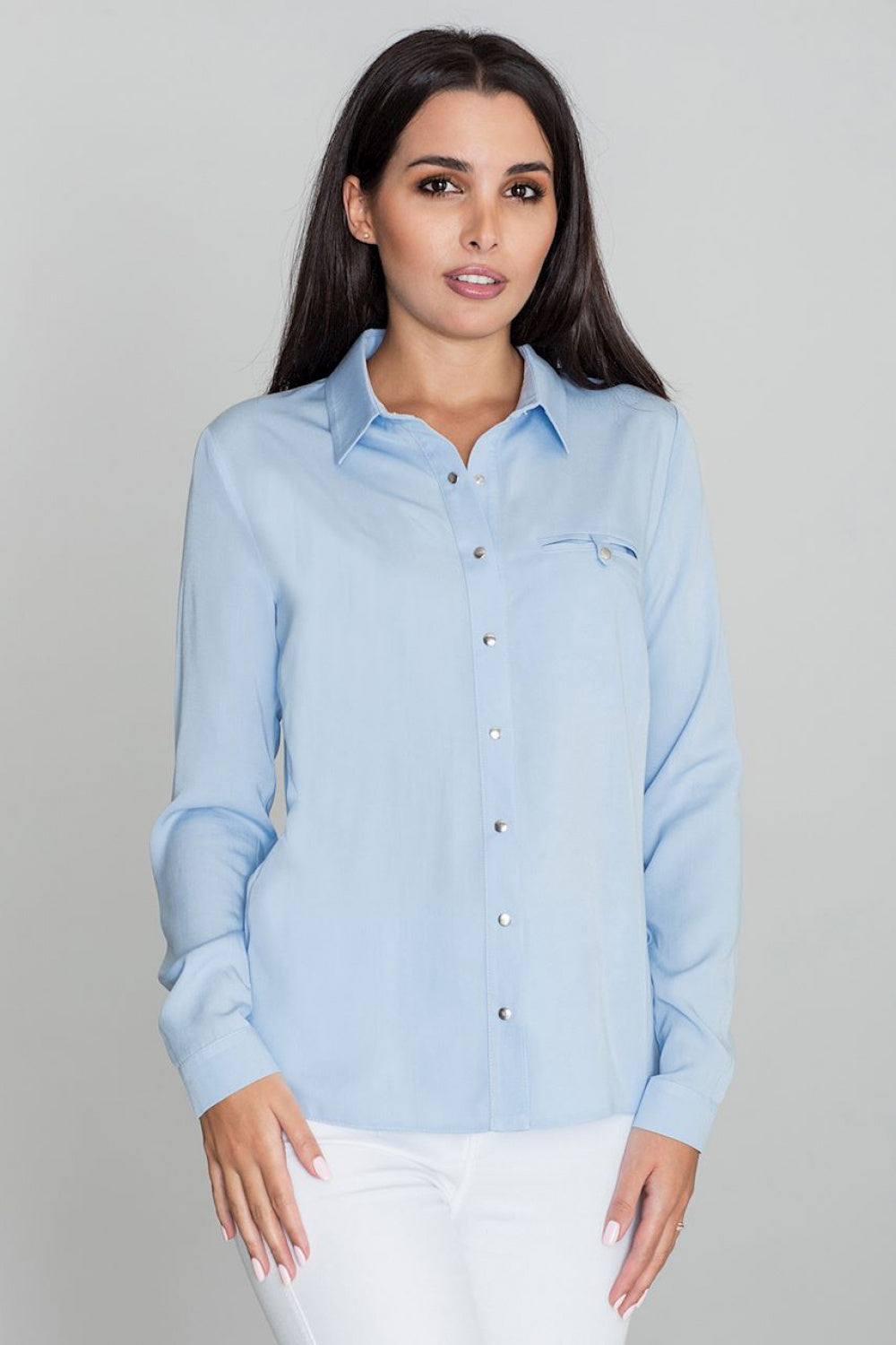 Camisa de manga larga modelo 111030 Figl