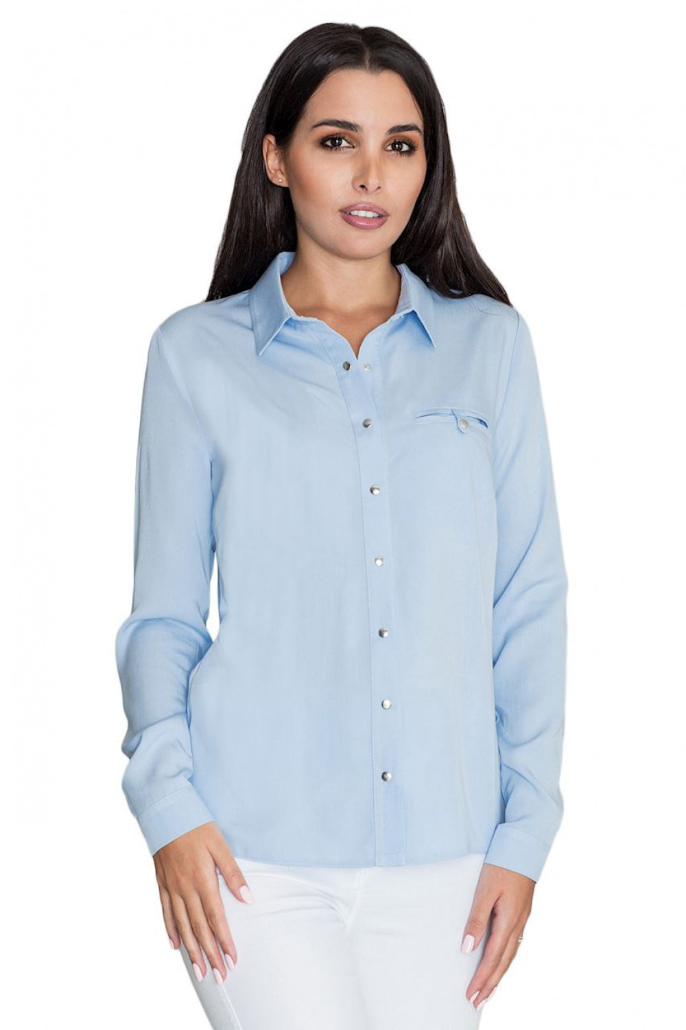Camisa de manga larga modelo 111030 Figl