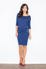 Vestido de día modelo 28101 Figl