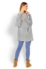 Jersey de Punto largo modelo 114560 PeeKaBoo