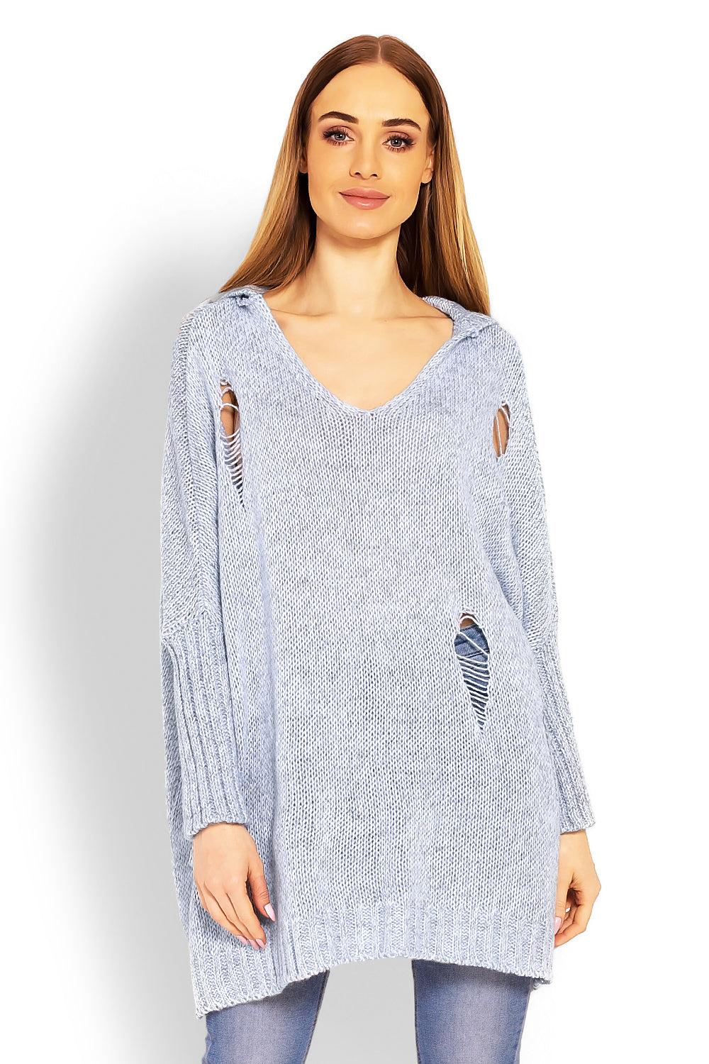 Jersey de Punto largo modelo 114562 PeeKaBoo