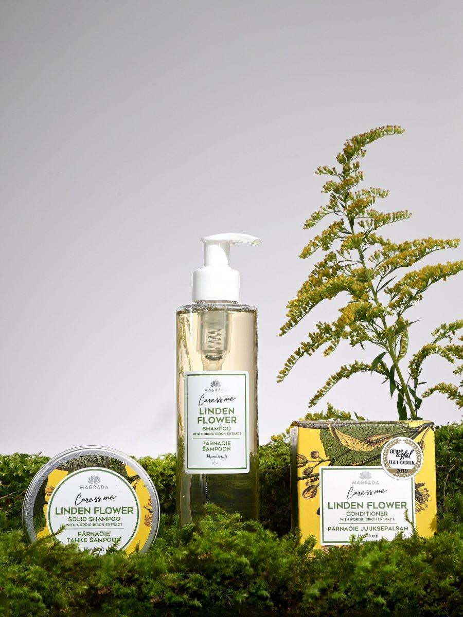 Shampoo de Flor de Tilo con Extracto de Abedul Nórdico - 250ml - ZYOUNAT Boutique
