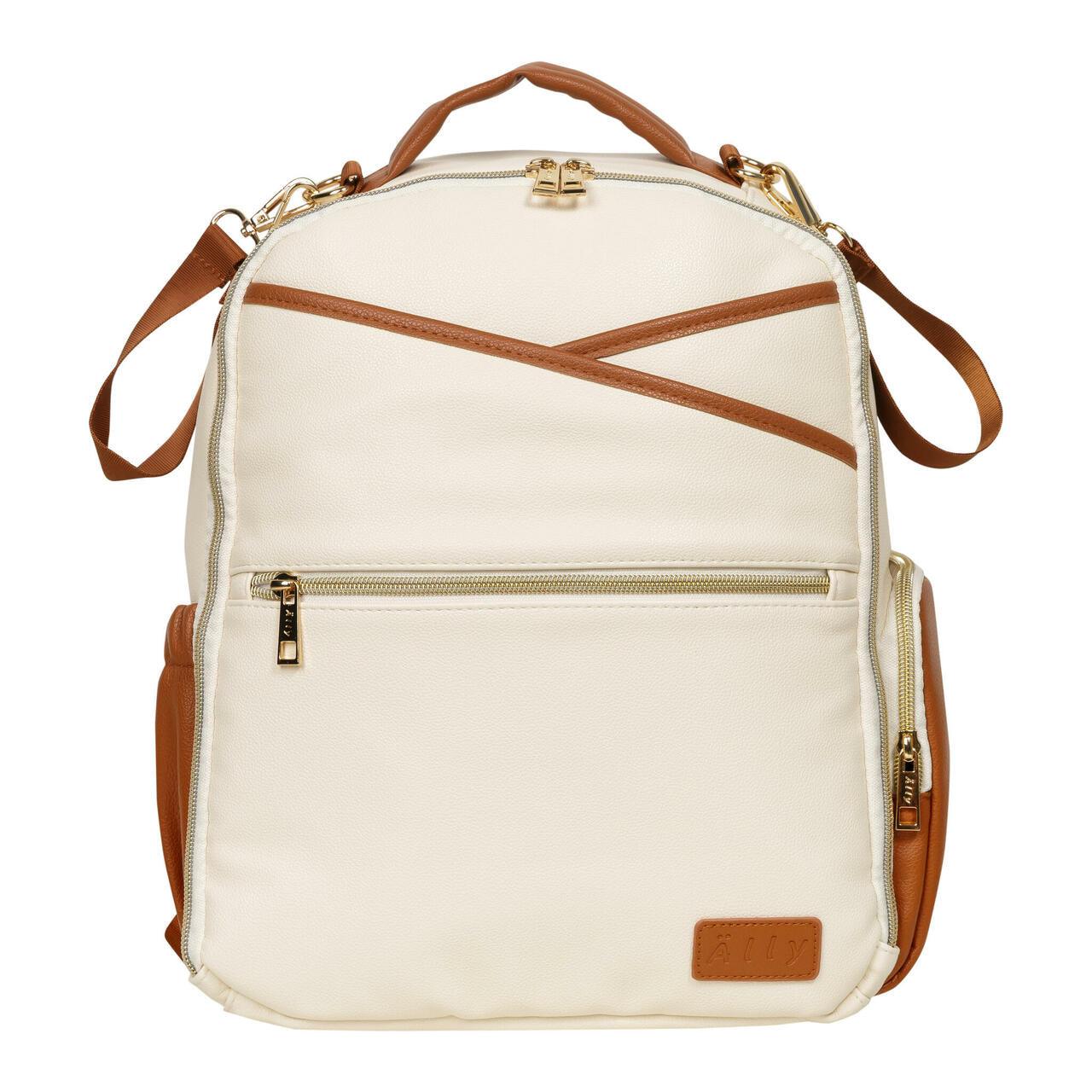 Mochila Pequeña para Pañales – Cappuccino - ZYOUNAT Boutique