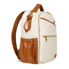 Mochila Pequeña para Pañales – Cappuccino - ZYOUNAT Boutique
