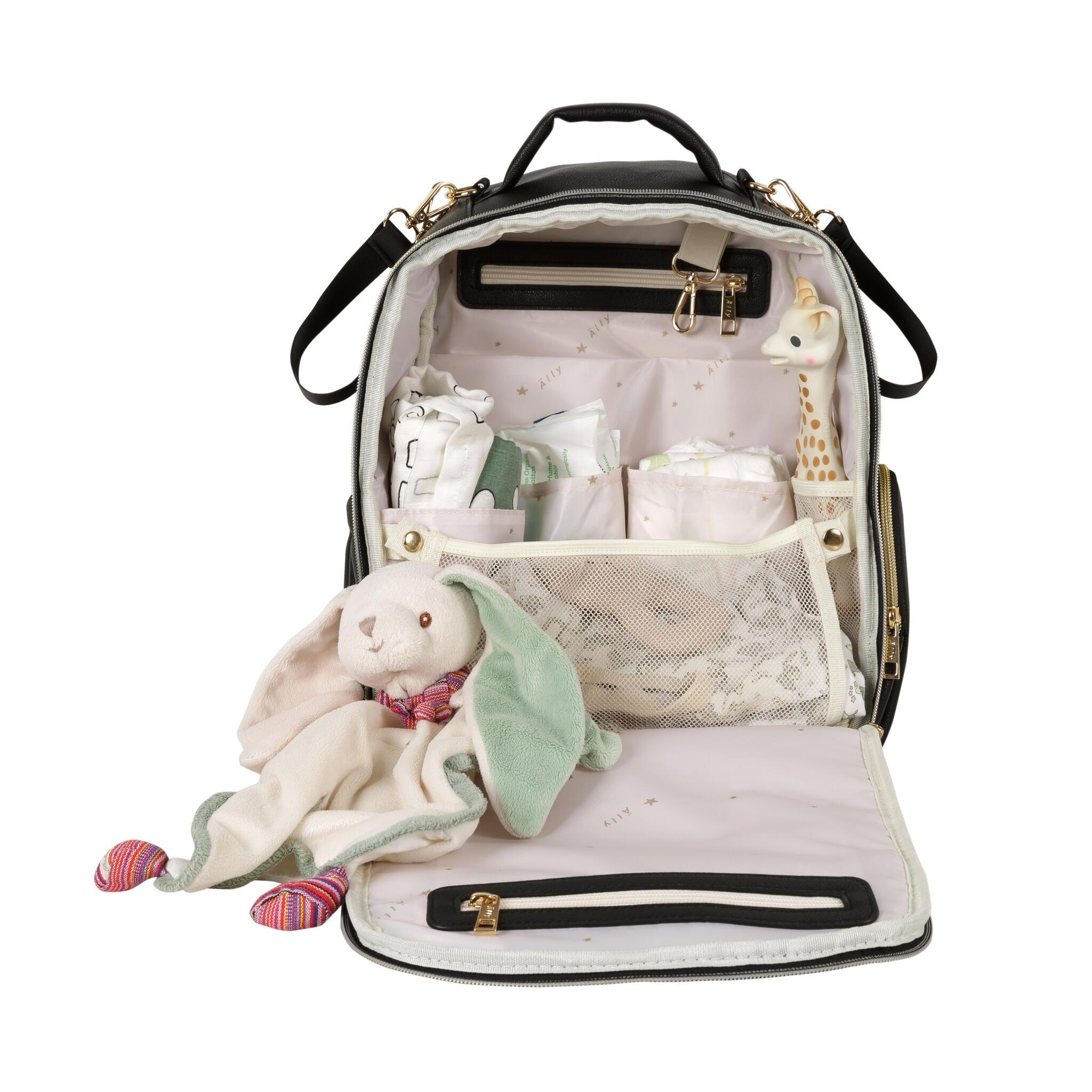 Mochila Pequeña para Pañales – Espresso - ZYOUNAT Boutique