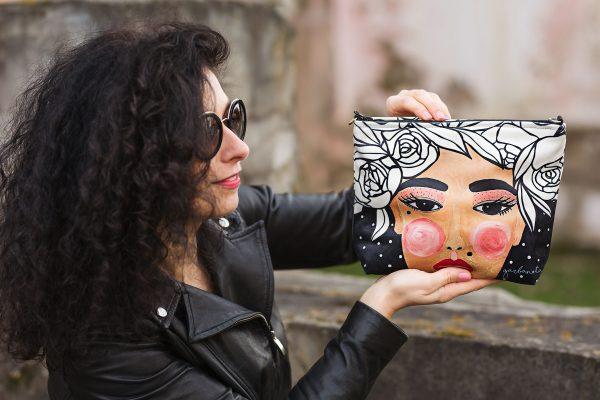 BOLSA DE MAQUILLAJE / NECESER YOKO - NEGRO - ZYOUNAT Boutique