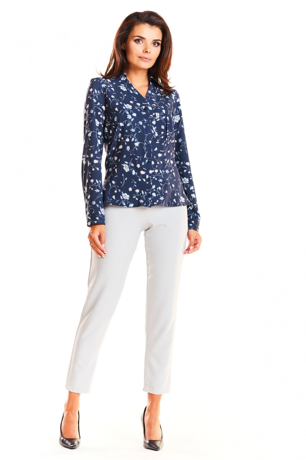 Camisa manga larga modelo 129183 Infinite You - ZYOUNAT Boutique