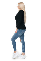 Jersey de Punto largo modelo 131607 PeeKaBoo