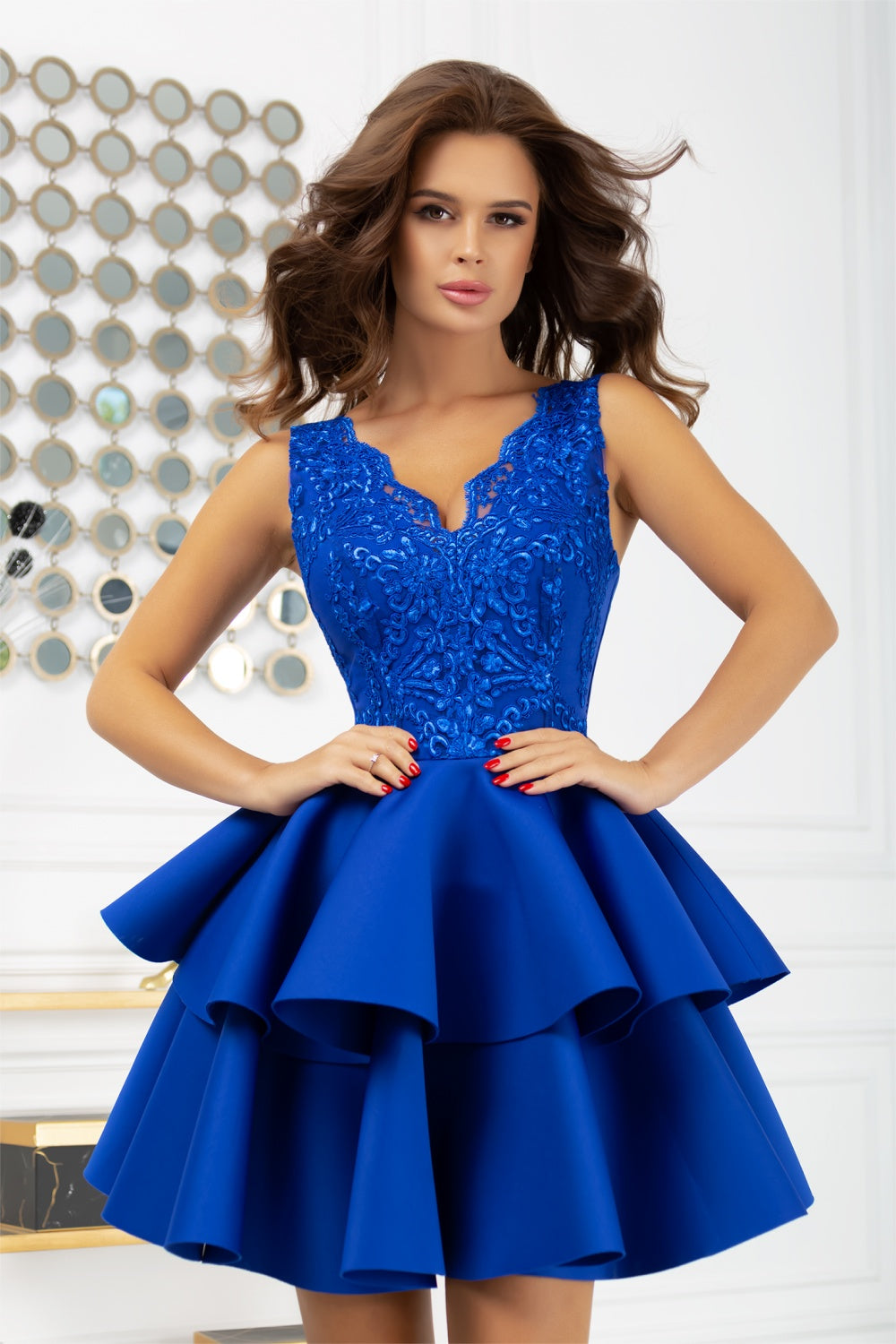 Vestido de noche modelo 151622 Bicotono