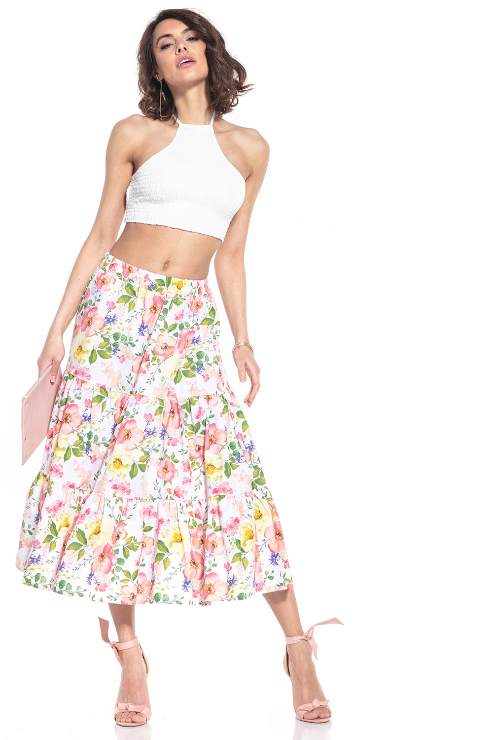 Falda larga modelo 152860 Tessita