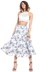 Falda larga modelo 152861 Tessita