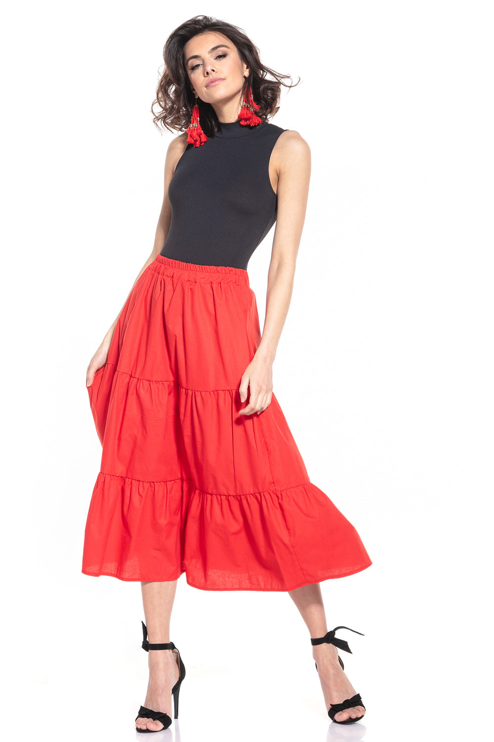 Falda larga modelo 152900 Tessita