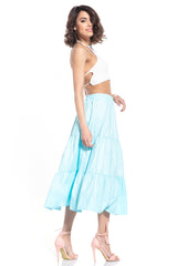 Falda larga modelo 152904 Tessita