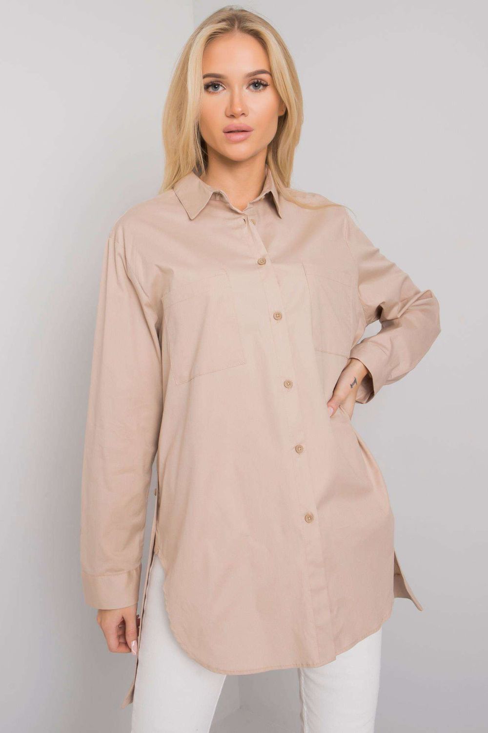 Camisa de manga larga modelo 160741 Ex Moda