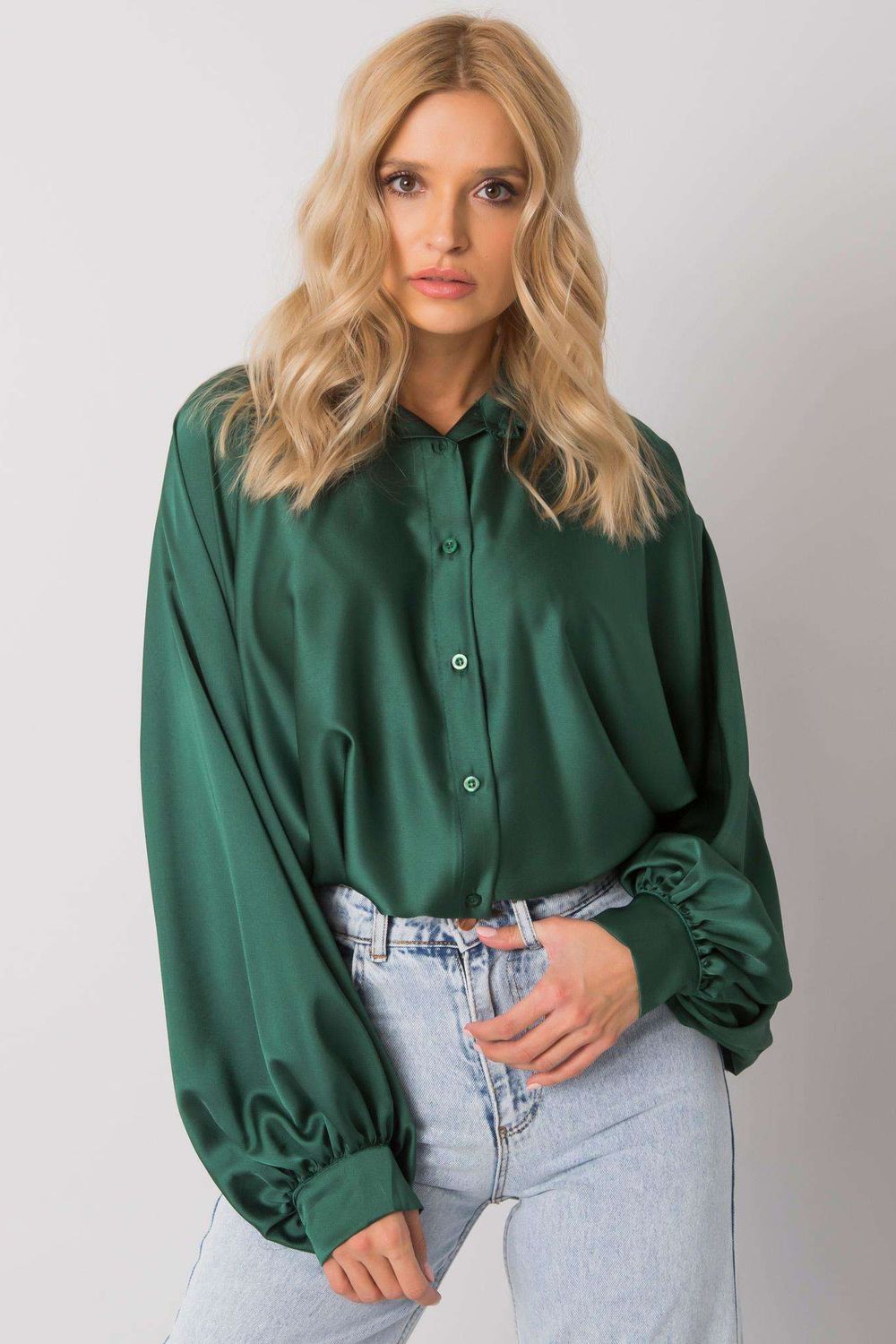 Camisa manga larga modelo 161915 Italy Moda