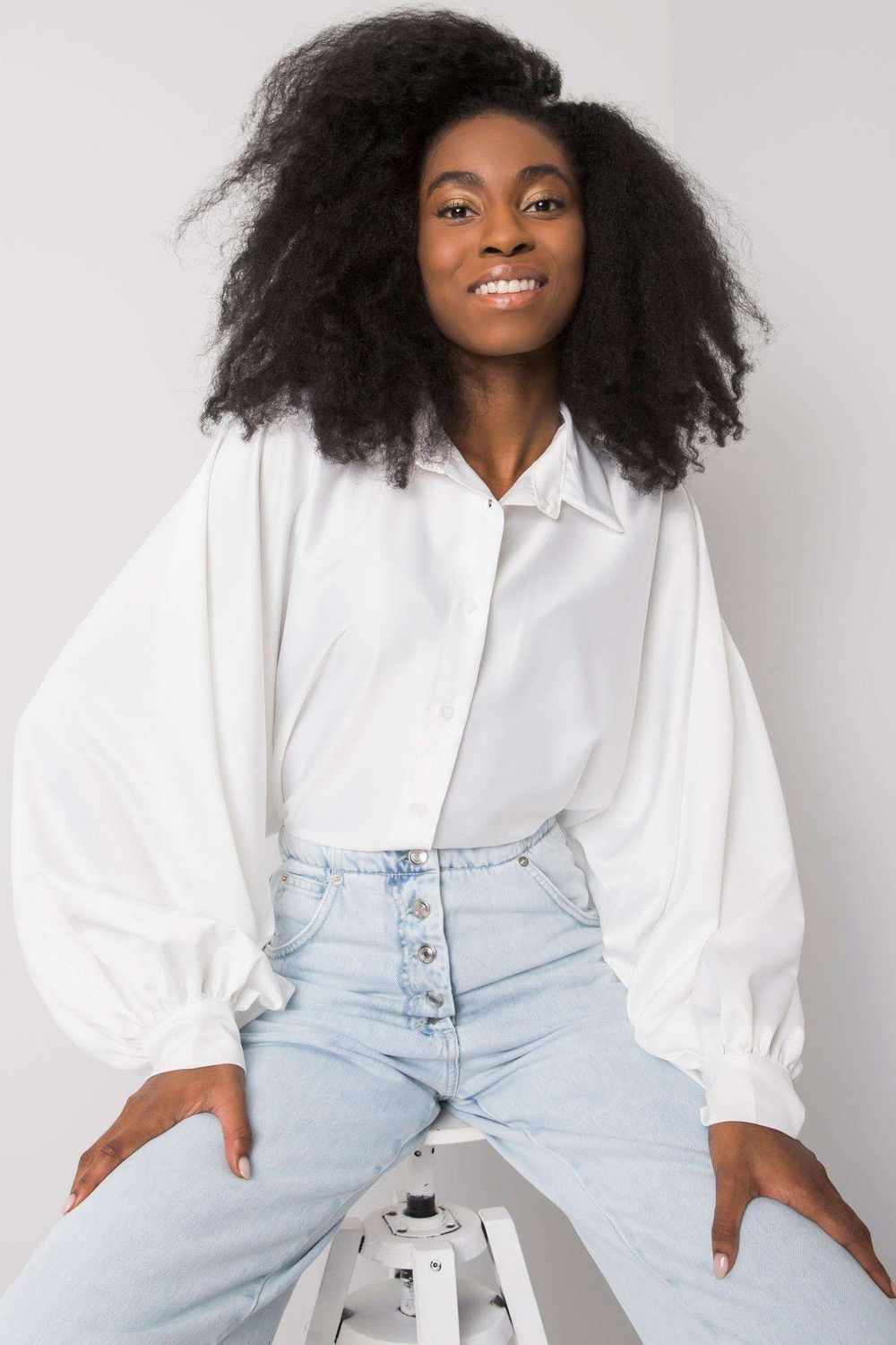Camisa manga larga modelo 161918 Italy Moda