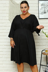 Vestido talla grande modelo 168959 Karko