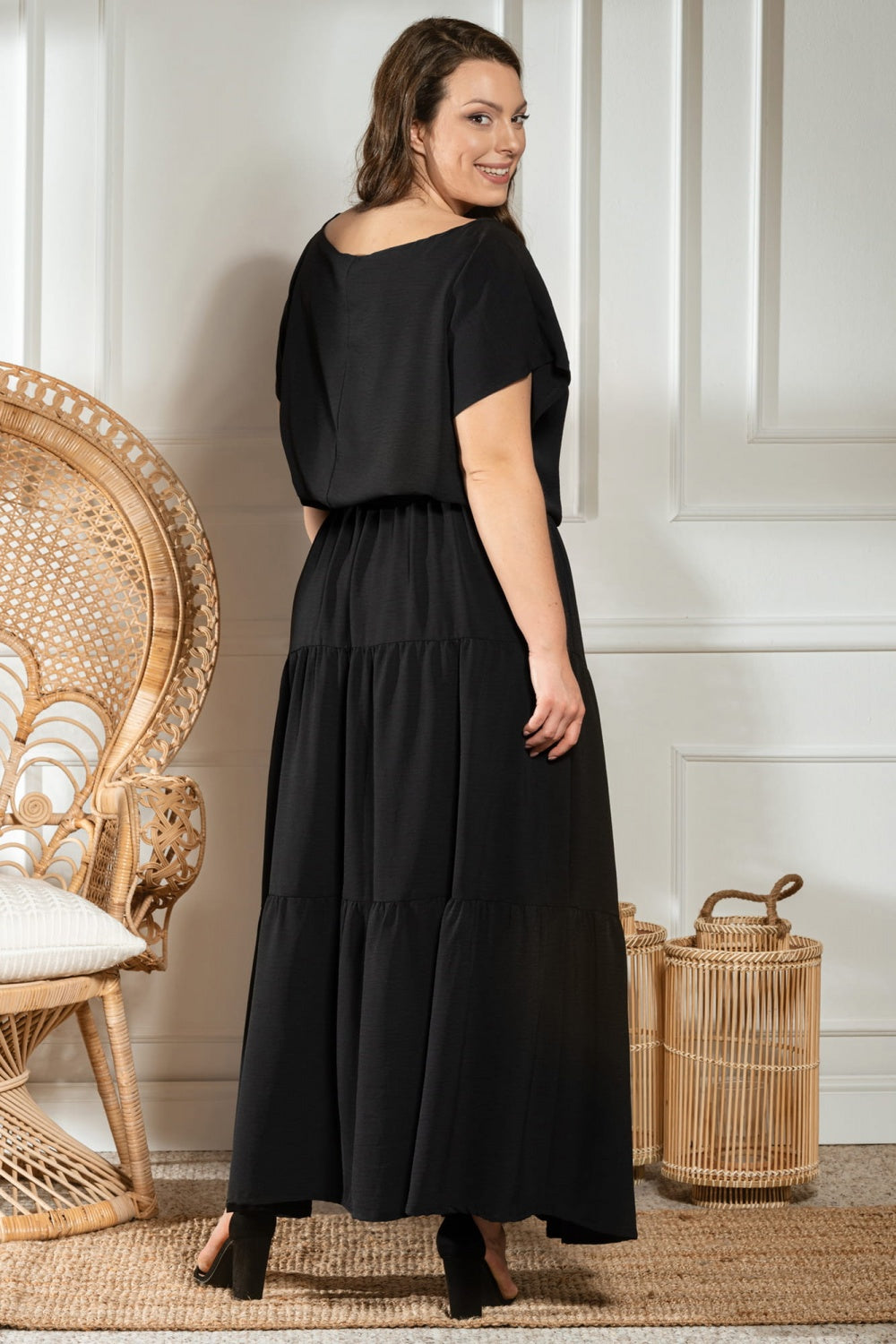 Blusa talla grande modelo 168980 Karko