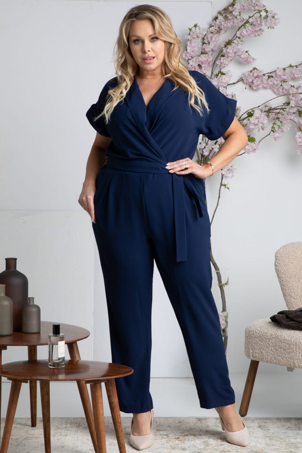 Traje talla grande modelo 169156 Karko